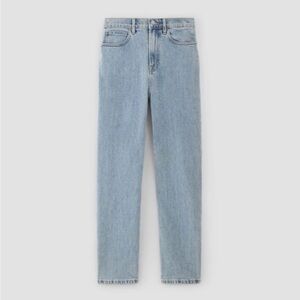 NWOT women’s EVERLANE High Waist Debim Light Straight Leg Jeans size 28